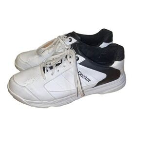 Dexter Mens Shoes Ricky IV Bowling Size 9.5 White Black